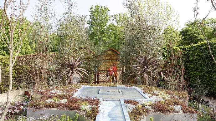 Jardin Mirage.©E. Sander